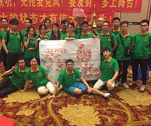 參加聚成集團“團隊復制特訓營(yíng)”