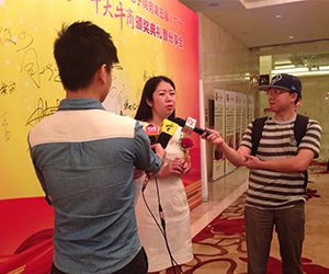 南方衛視與珠江電視臺采訪(fǎng)西森運營(yíng)總監