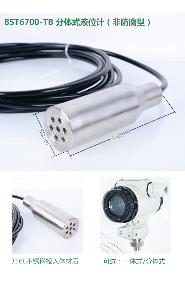 BST6700-TB 分體式液位計（非防腐型）