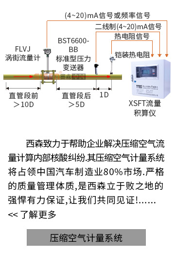 壓縮空氣計量系統