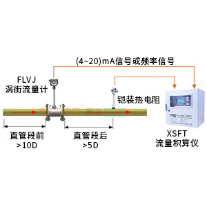 溫度補償蒸汽質(zhì)量計量系統